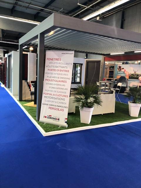 Pergola Bioclimatique sur Stand Lorenove 31